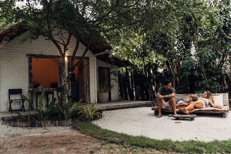 Chales para casal na praia