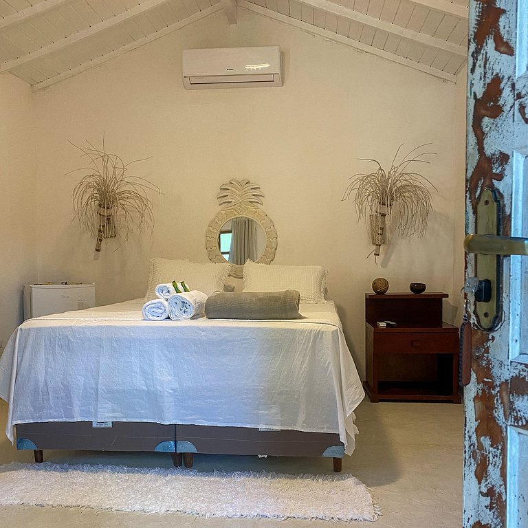 Suite Villa Jardim Triplo conforto a beira mar